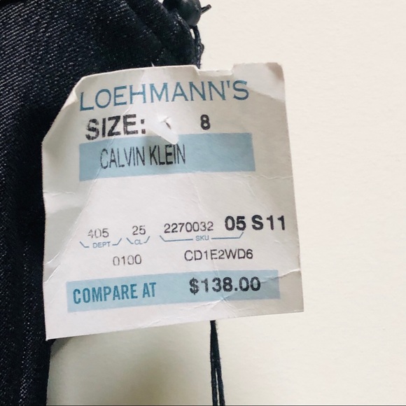 👗 - 👗- Calvin Klein Denim Zippered Front Dress - Picture 5 of 9